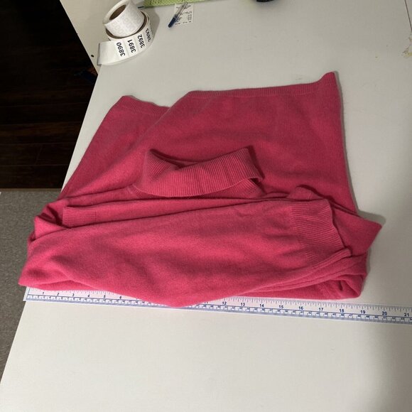 Studio E Cashmere Pink Turtleneck Sweater Women's Size L - Picture 7 of 8